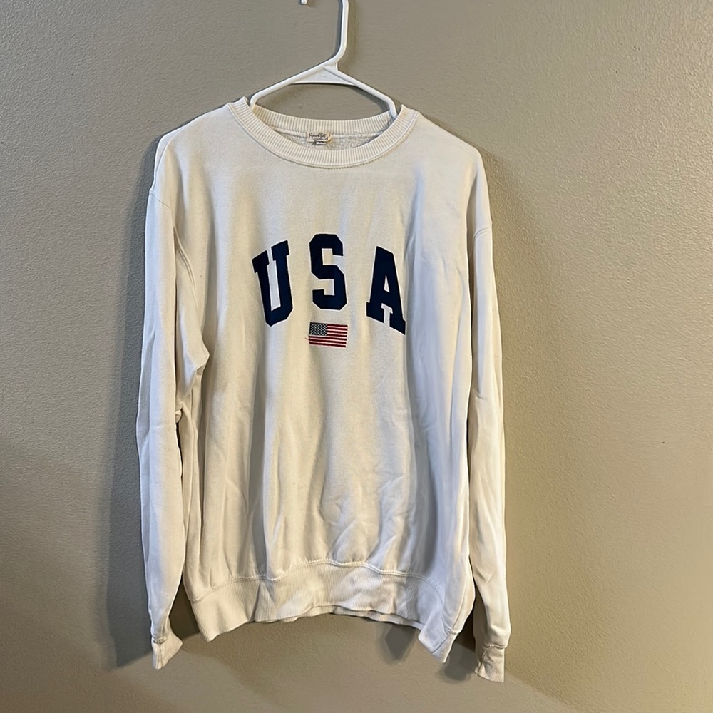 USA crew neck